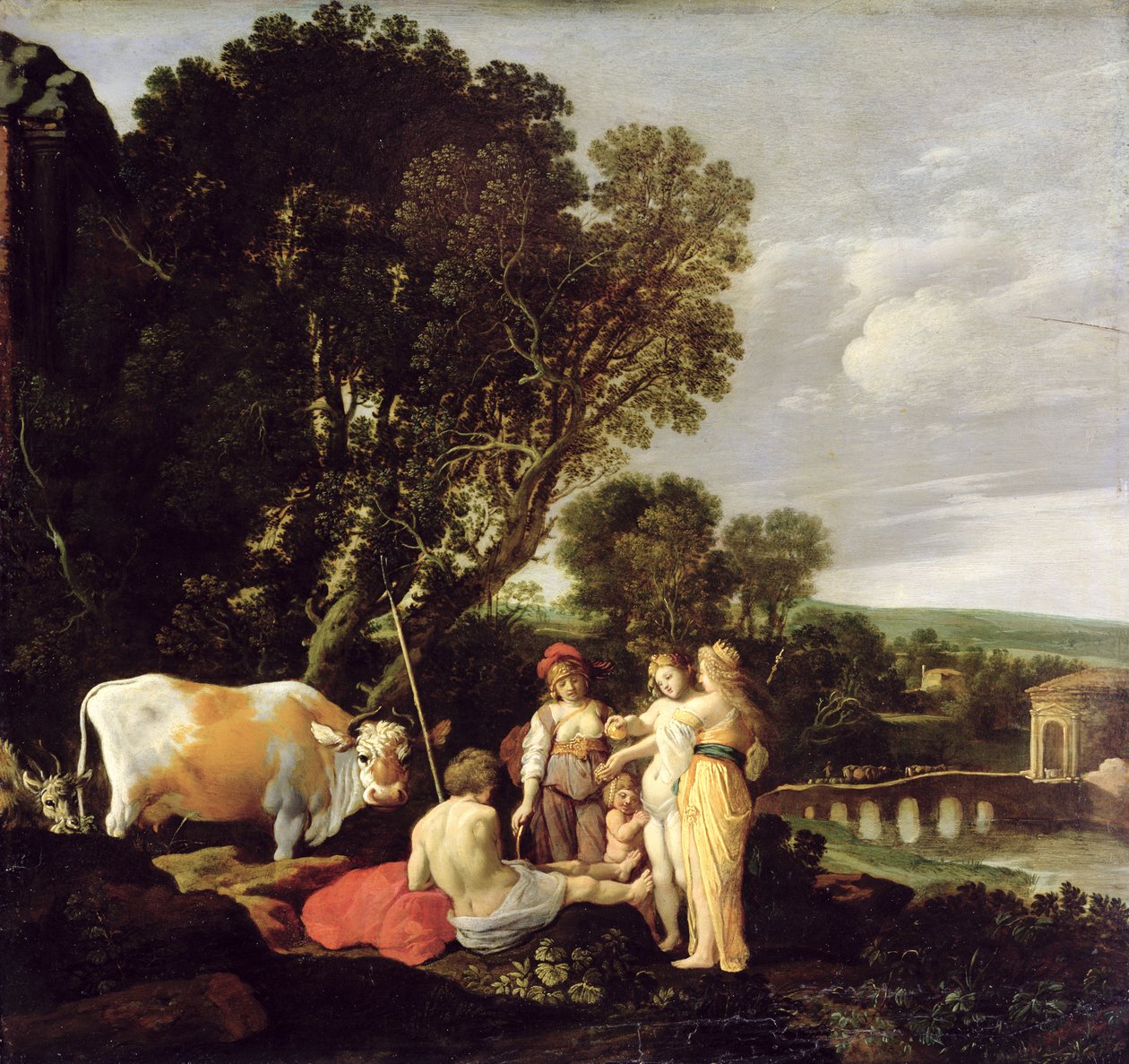 حكم باريس ، 1626 بواسطة موسى أو موسى ماتيوز. van Uyttenbroeck