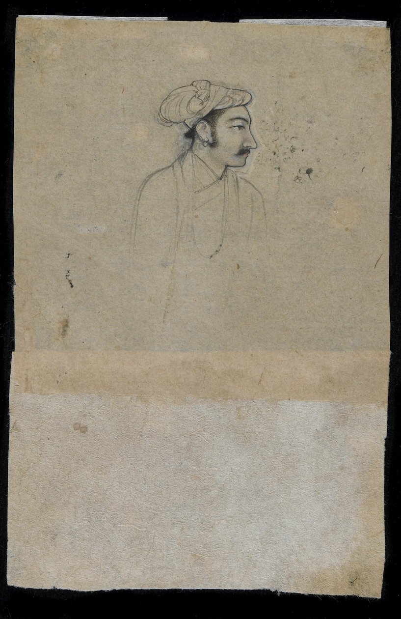 سلطان خورام (شاه جهان) ، 1615 ج (حبر على ورق) بواسطة مدرسة موغال