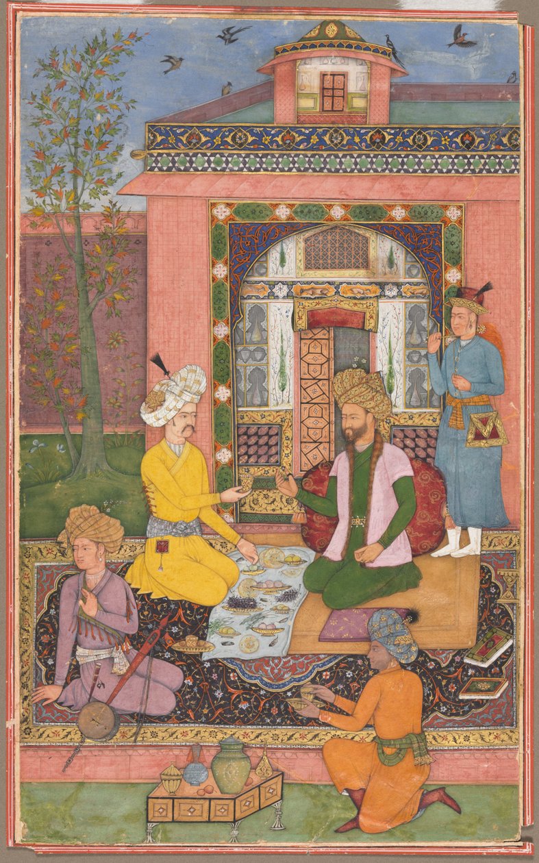وليمة في جناح ، ج. 1620. بواسطة محمد علي