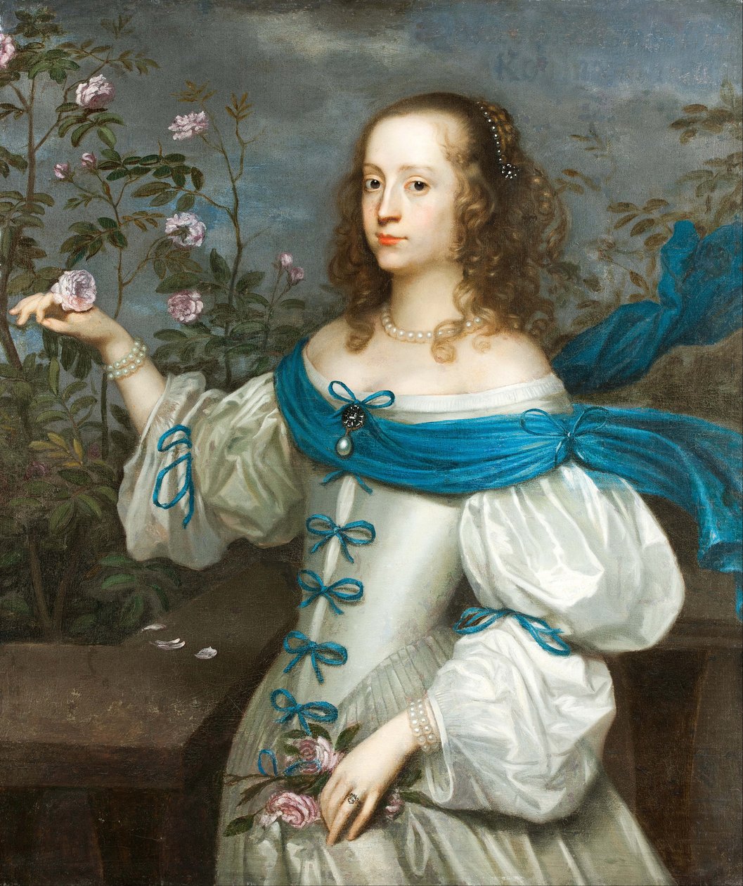 صورة لبياتا إليزابيت فون كونيغسمارك 1637-1723 ، حوالي 1654. بواسطة مونيتشوفن