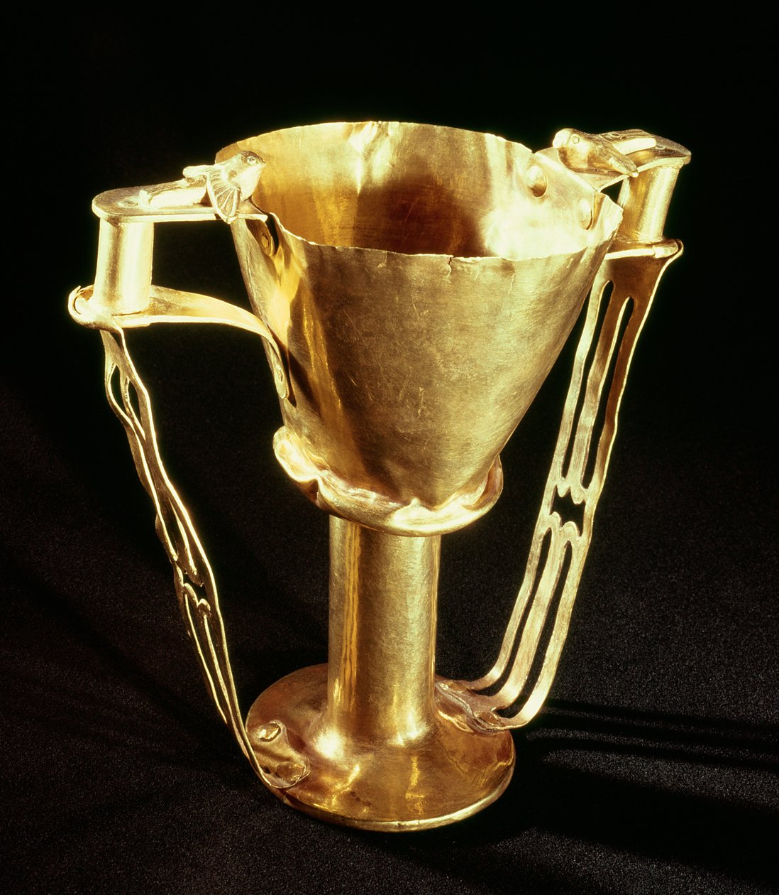 كأس نيستور ، ميسينا ، c.1550-1500 قبل الميلاد (الذهب) (انظر أيضًا 11599) بواسطة الميسينية