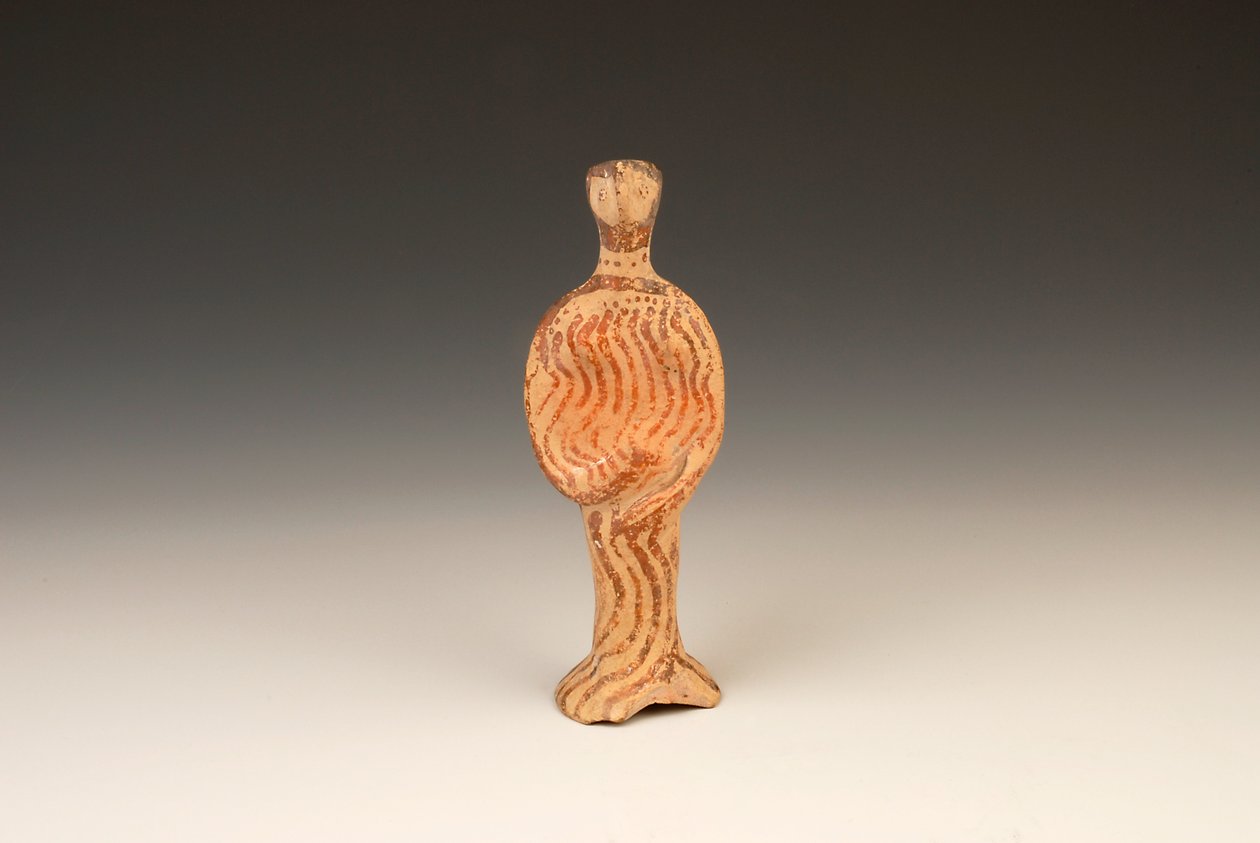 صورة امرأة ، c.1400-1370 قبل الميلاد من الطين بواسطة الميسينية
