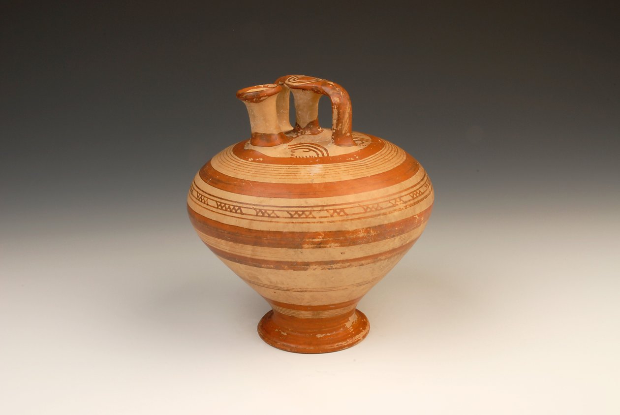 بوت إيور ، 1300-1200 قبل الميلاد (الطين) بواسطة الميسينية