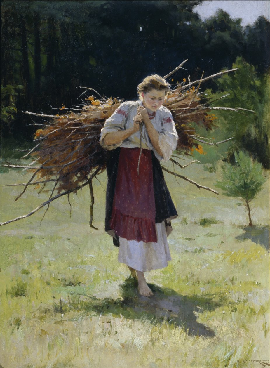 من الغابة ، 1900 بواسطة Mykola Kornylijowytsch Pymonenko