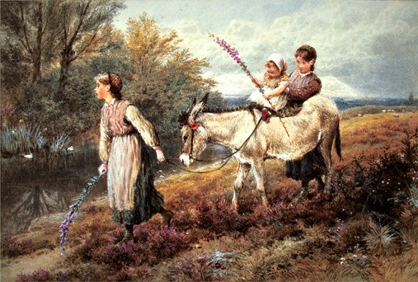 The Ride Home (ألوان مائية مع لون الجسم على ورق) بواسطة مايلز بيركت فوستر