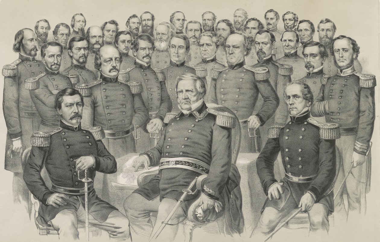أبطال الاتحاد 1861 بواسطة ناثانيل كورير