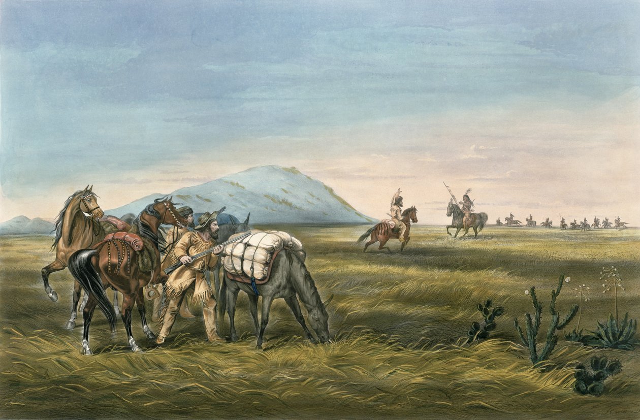 الشعير ، مُعد للطوارئ ، 1866 بواسطة N. and Ives، JM Currier