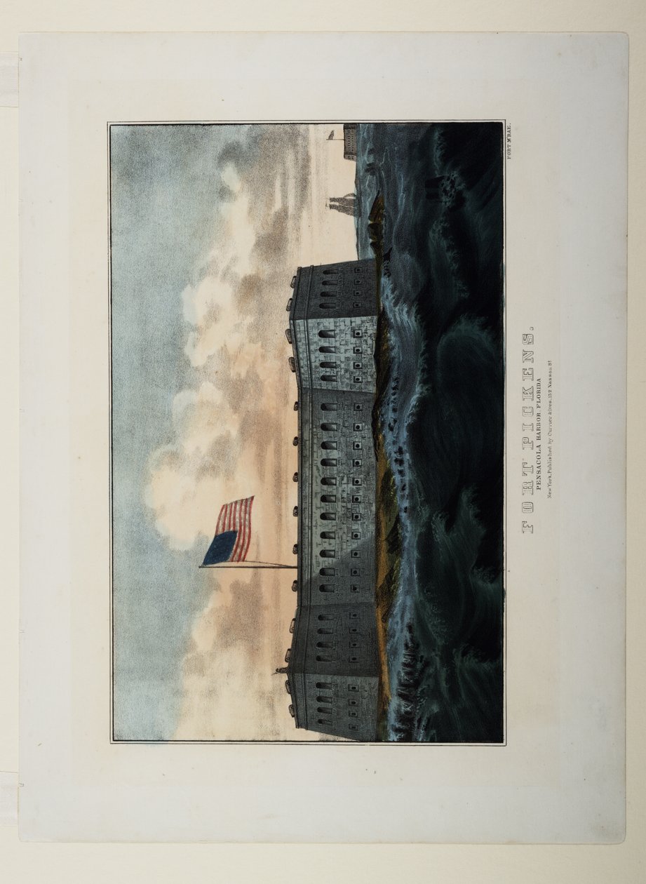 فورت بيكنز ، c.1862 بواسطة N. and Ives، JM Currier