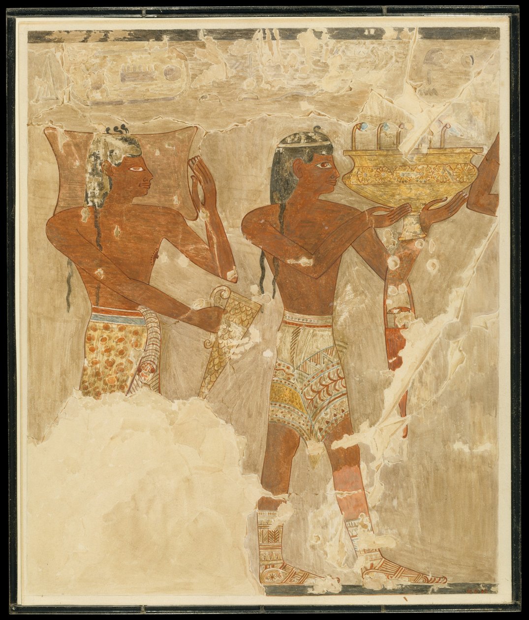 Cretans جلب الهدايا بواسطة N. de Garis Davies