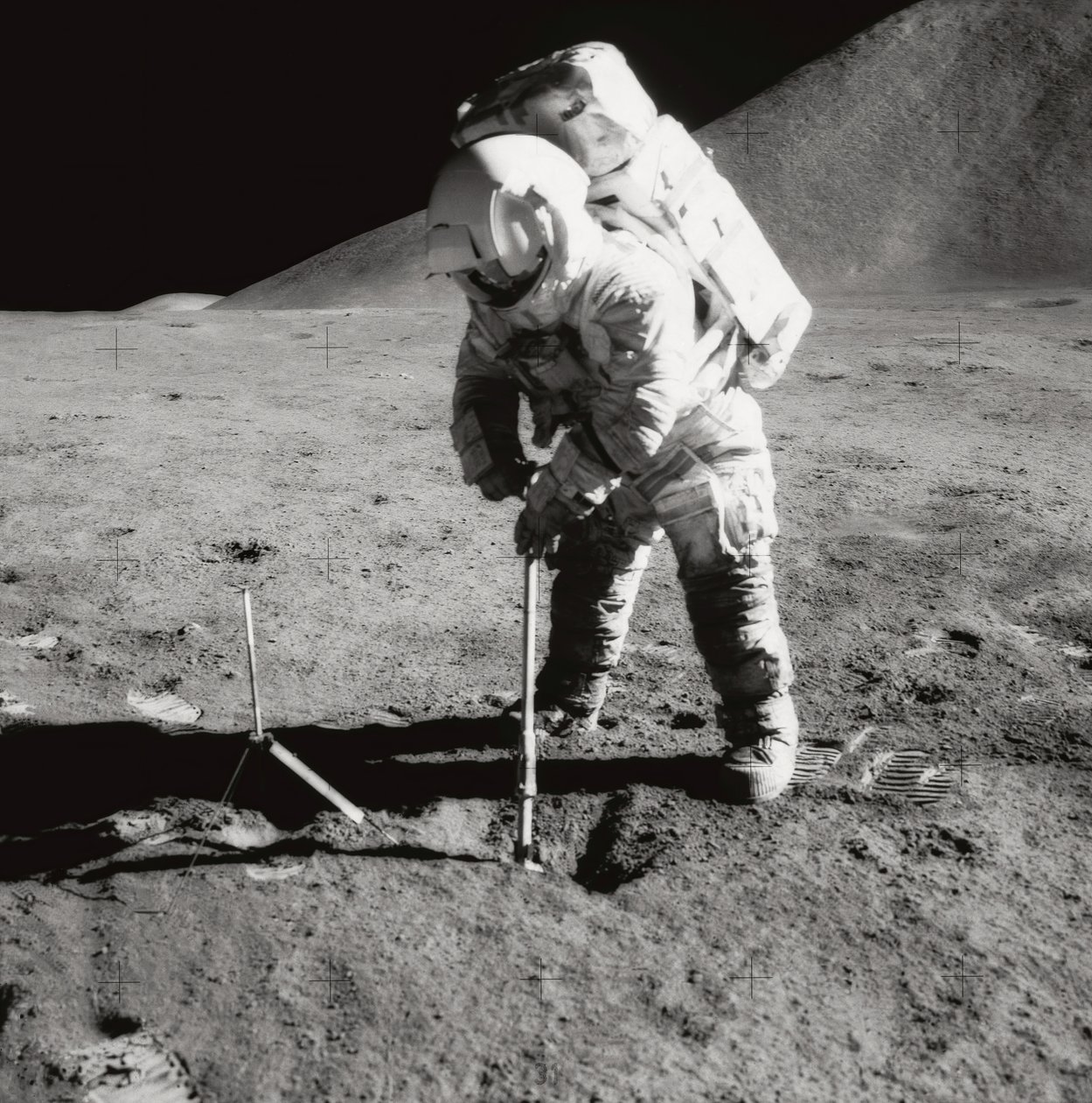 أبولو 15 - ناسا ، 1971. بواسطة صور وكالة ناسا