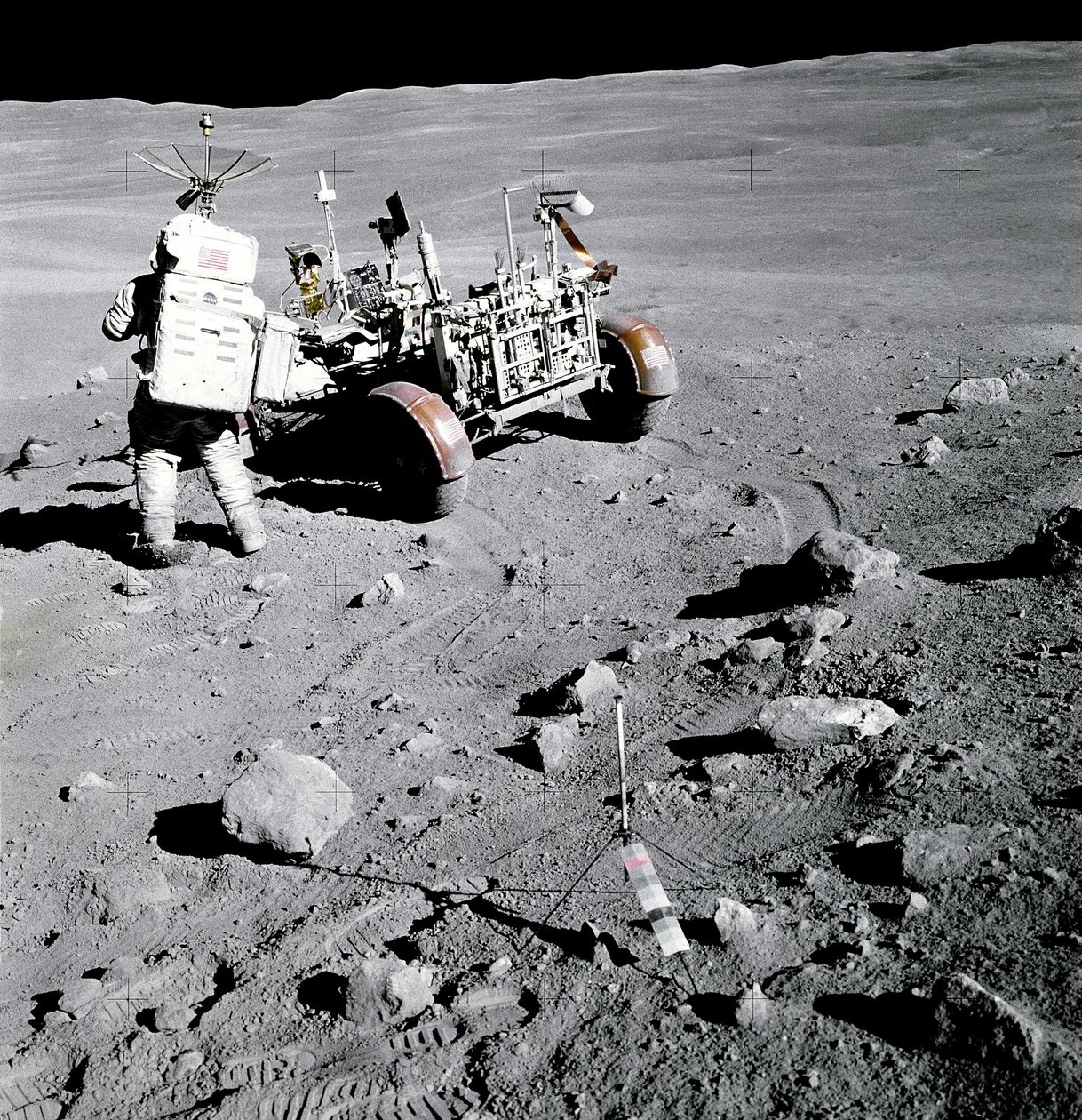 أبولو 16 - ناسا ، 1972. بواسطة صور وكالة ناسا