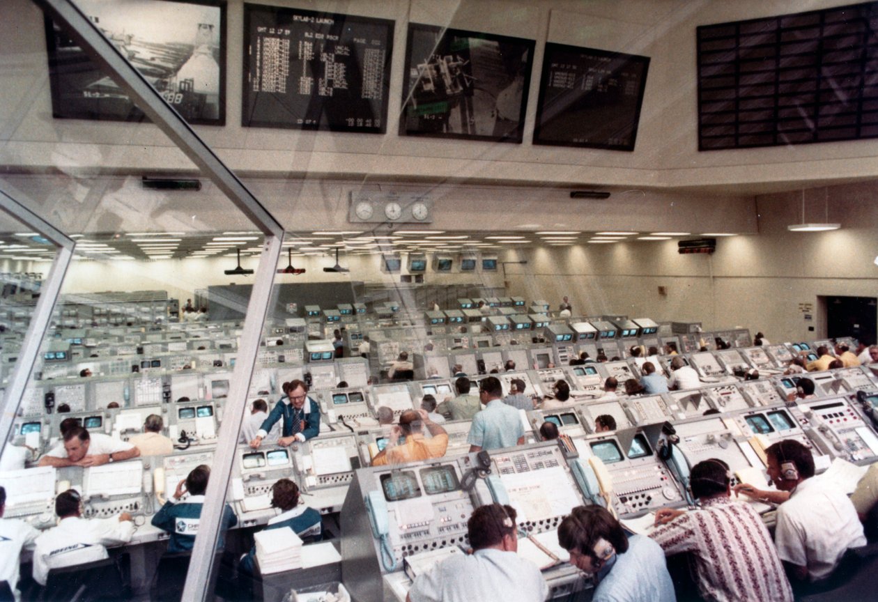 إطلاق Skylab 2 ، مركز كنيدي للفضاء ، فلوريدا ، الولايات المتحدة الأمريكية ، 1973. بواسطة صور وكالة ناسا