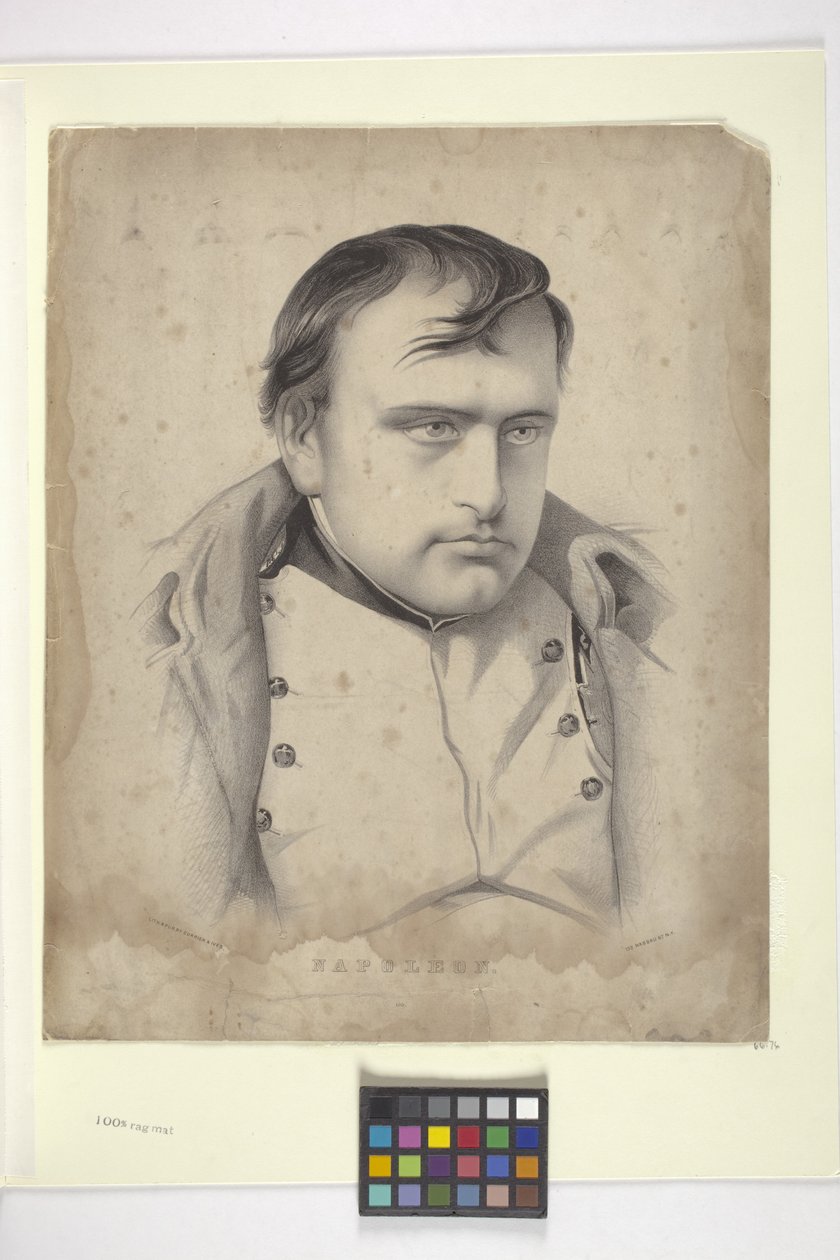 نابليون (ليثوجراف) بواسطة N. and Ives JM (1824 95) Currier