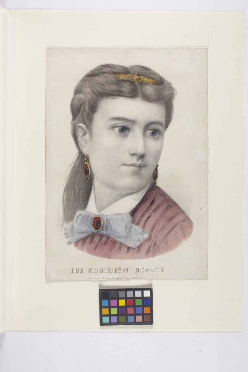الجمال الشمالي (ليثوجراف ملون يدويًا) بواسطة N. and Ives JM (1824 95) Currier