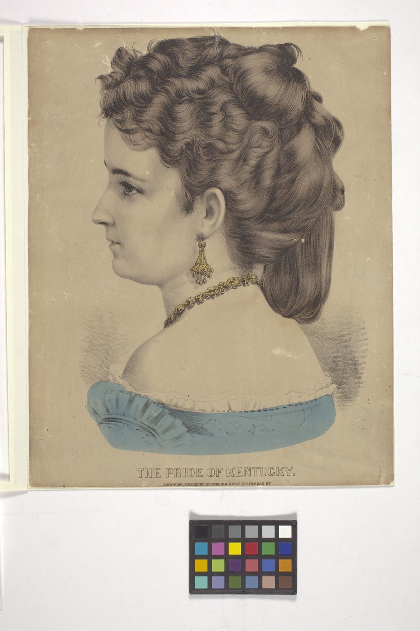 فخر كنتاكي (طباعة حجرية ملونة باليد) بواسطة N. and Ives JM (1824 95) Currier
