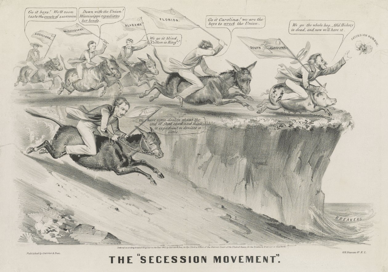 The "secession movement" بواسطة كوريير وآيفز