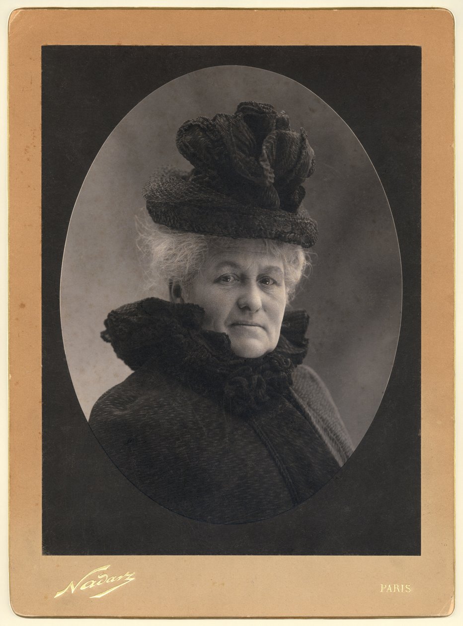 أليس مونيه (1844-1911) 1899 (طباعة فضية) بواسطة نادار