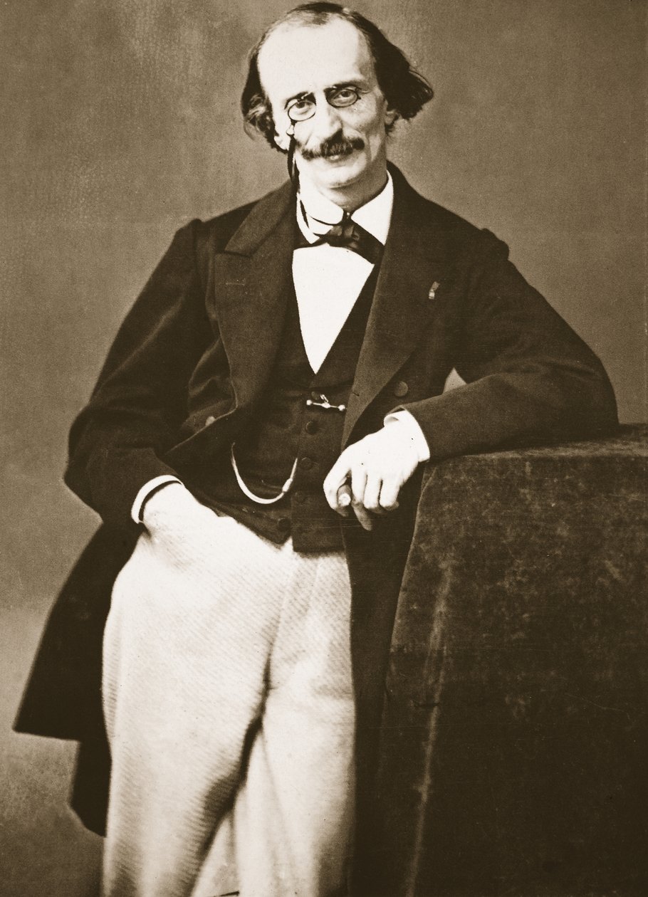 جاك أوفنباخ ، 1865 (حفر ضوئي) بواسطة نادار