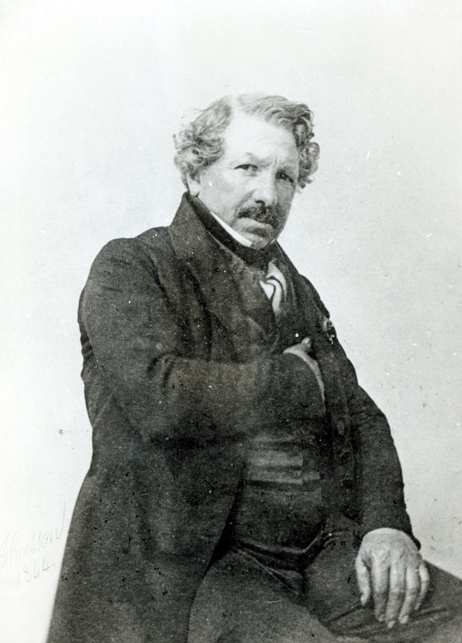 صورة لويس جاك داجير (1787-1851) بواسطة نادار