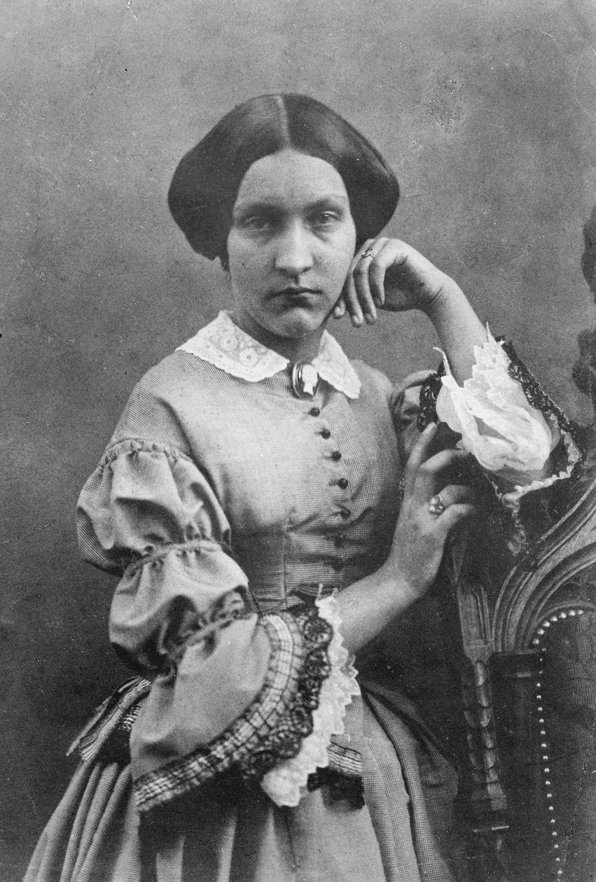 صورة ماري فاوكيه ، 1860 بواسطة نادار