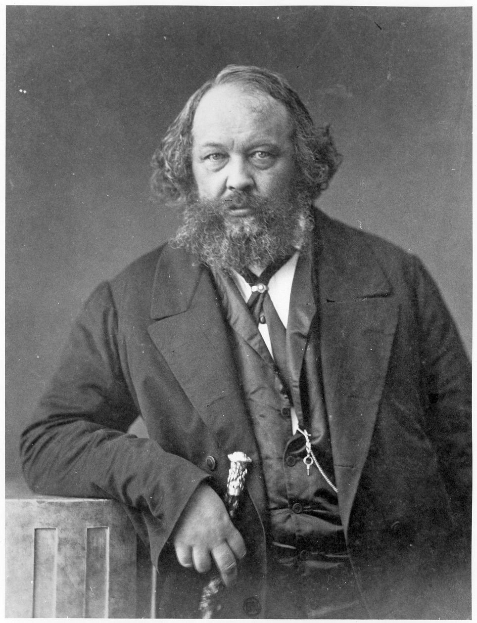صورة ميخائيل ألكسندروفيتش باكونين (1814-1876) ج .1860 بواسطة نادار