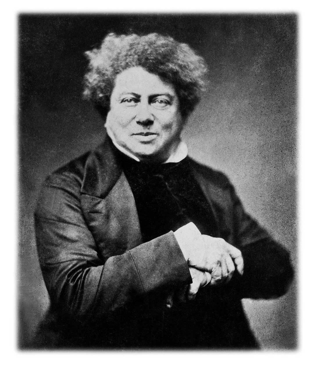 الكسندر دوماس الأكبر (1802-1870) الكاتب الفرنسي ، صورة نادر ج. 1855 بواسطة نادار