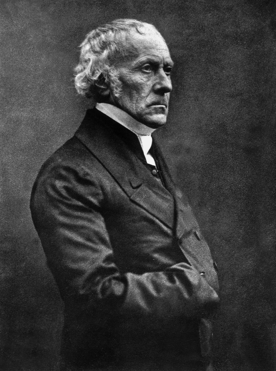 فرانسوا جيزو (1787-1874) مؤرخ وسياسي فرنسي ، صورة نادار ، أبريل 1850 بواسطة نادار