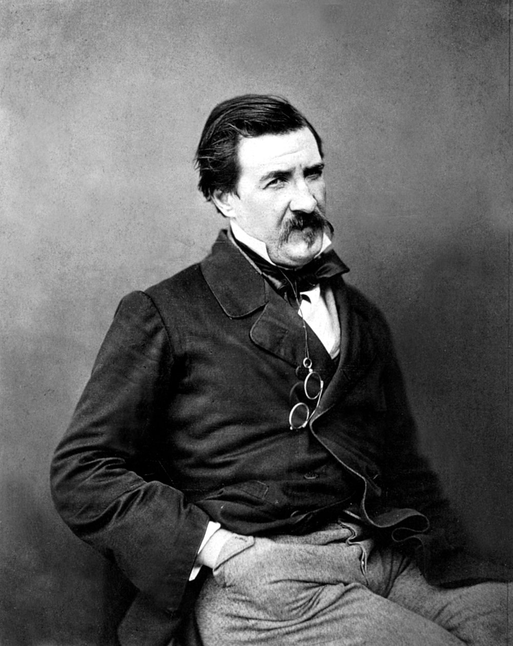 French writer Jules Champfleury photographed by Nadar, c.1865 بواسطة نادار