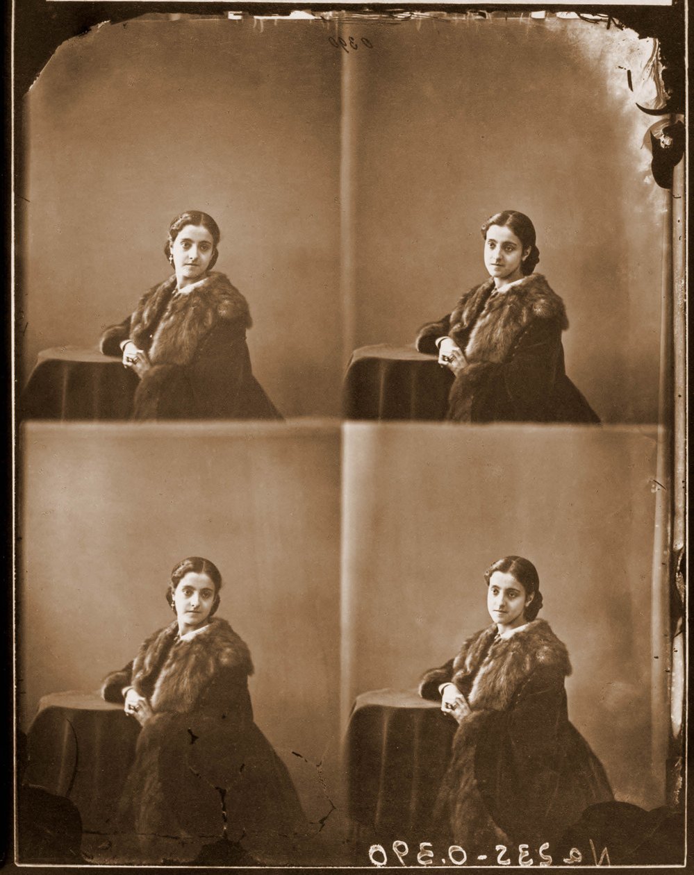 صورة لأديلينا باتي ، السوبرانو 1853-1919 (صورة) بواسطة نادار