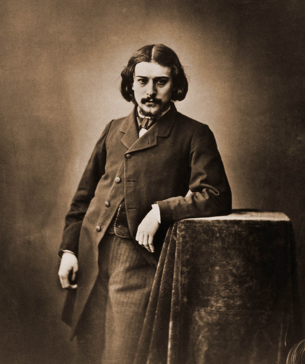 صورة لألفونس دوديت ، شاعر وروائي 1840-1897 (صورة) بواسطة نادار