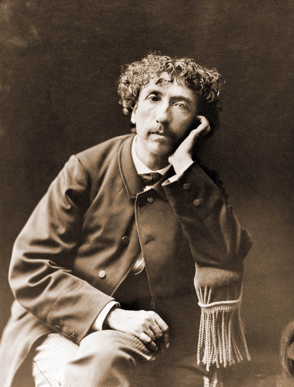 صورة تشارلز غارنييه ، مهندس أوبرا باريس 1825-1898 (صورة) بواسطة نادار
