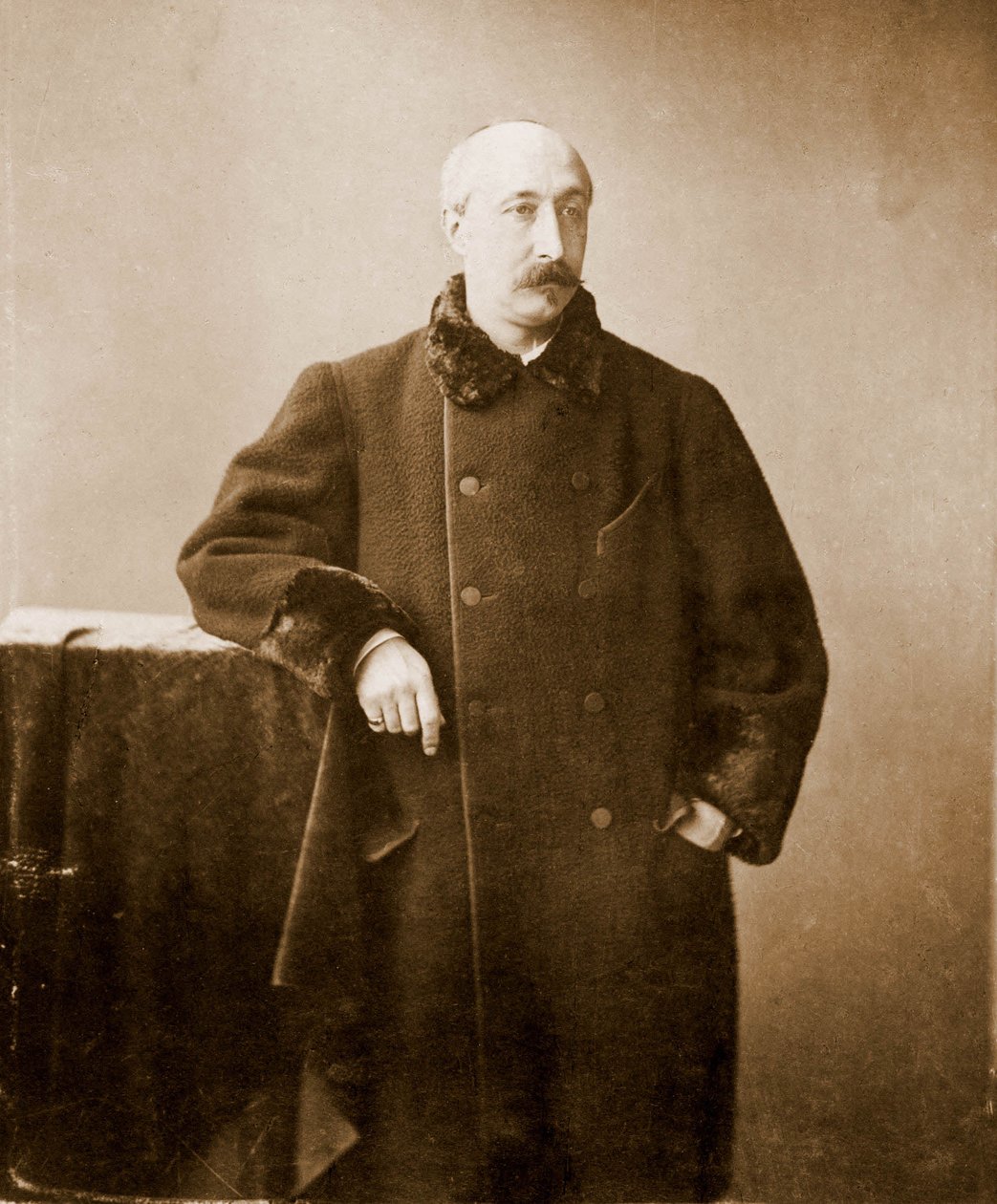 صورة شخصية لإرنست فيديو ، شاعر وروائي 1821-1873 (والد جورج فيديو) (صورة) بواسطة نادار