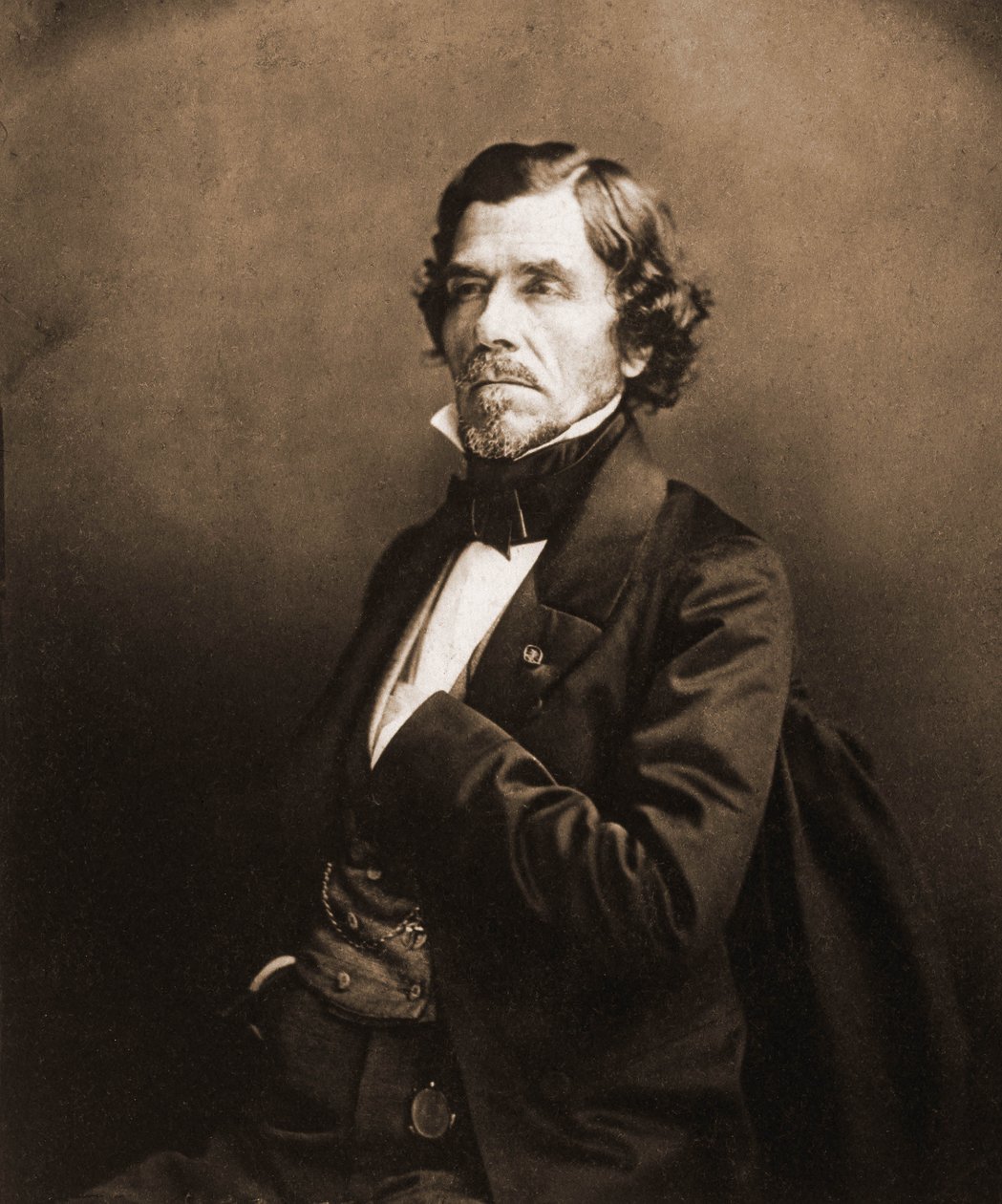 صورة يوجين ديلاكروا ، رسام 1798-1863 (صورة) بواسطة نادار