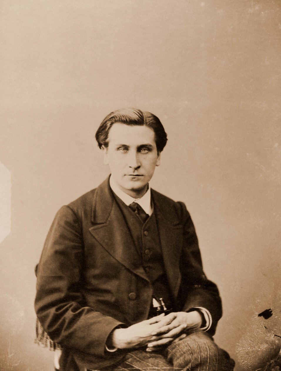 صورة فرانسوا كوبي ، الشاعر 1842-1908 (صورة) بواسطة نادار