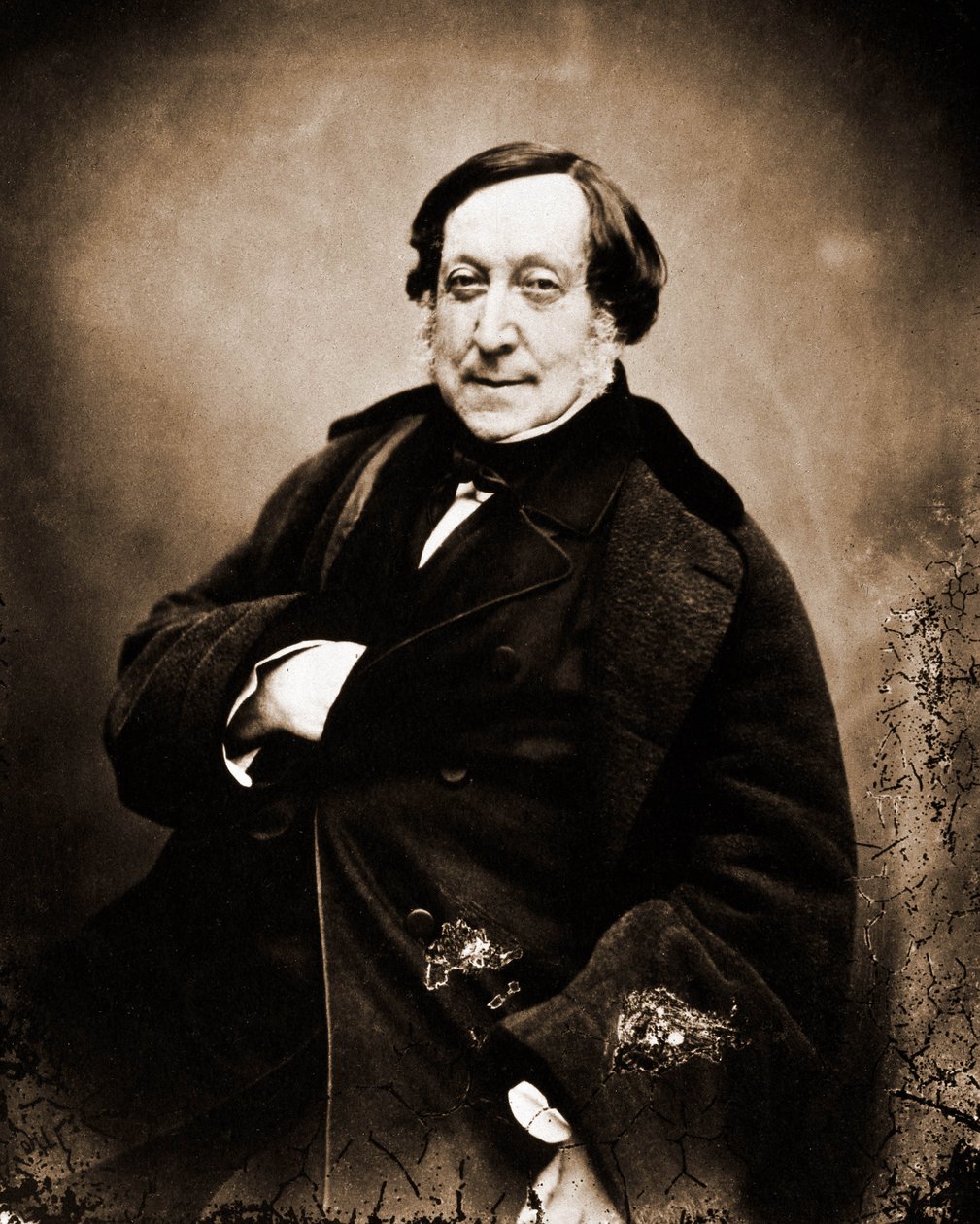 صورة لجيوشينو روسيني ، الملحن 1792-1868 (صورة) بواسطة نادار