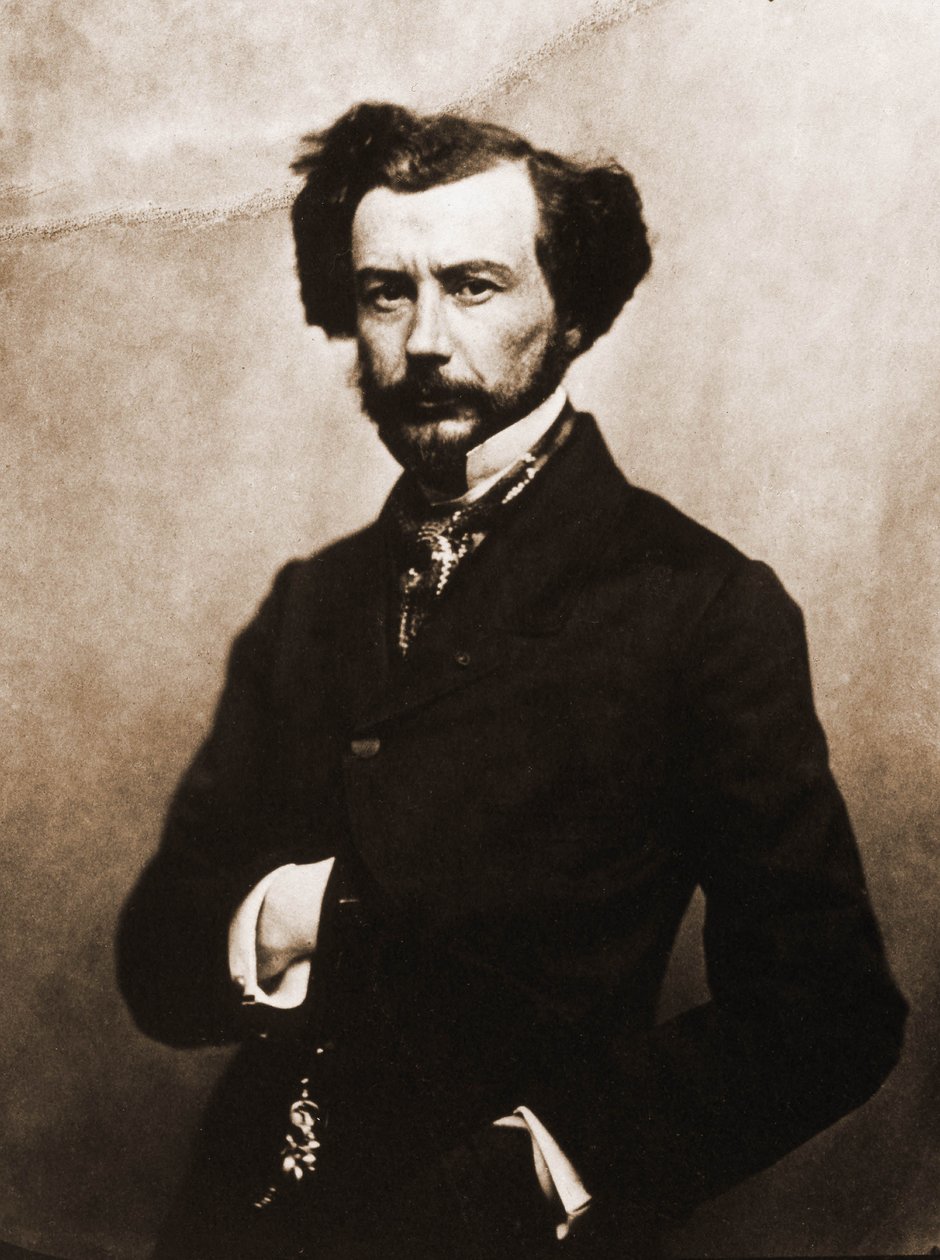 صورة لماكسيم دو كامب ، كاتب 1822-1894 (صورة) بواسطة نادار