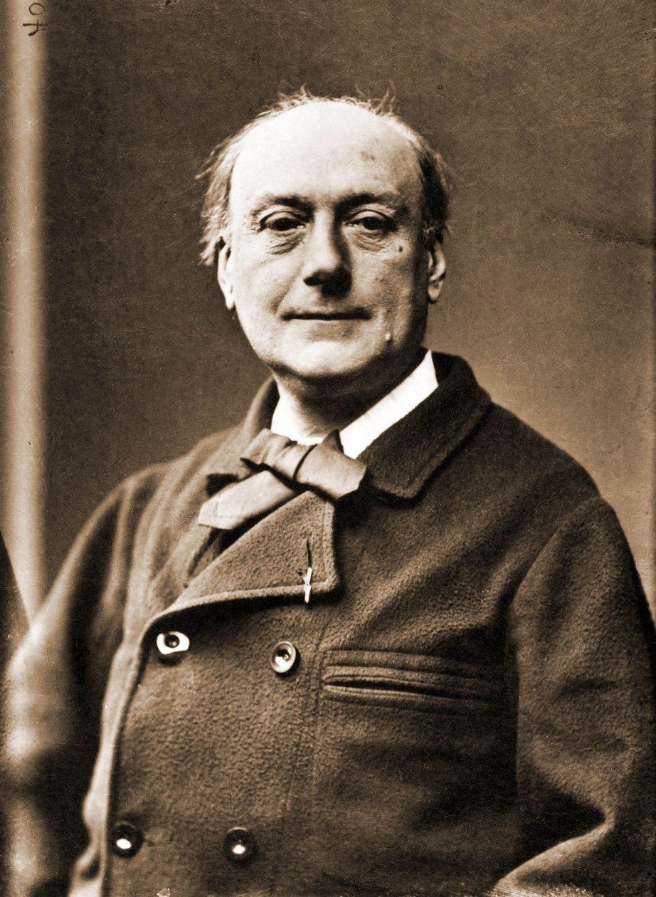 صورة لثيودور دي بانفيل ، الشاعر 1823-1891 (صورة) بواسطة نادار