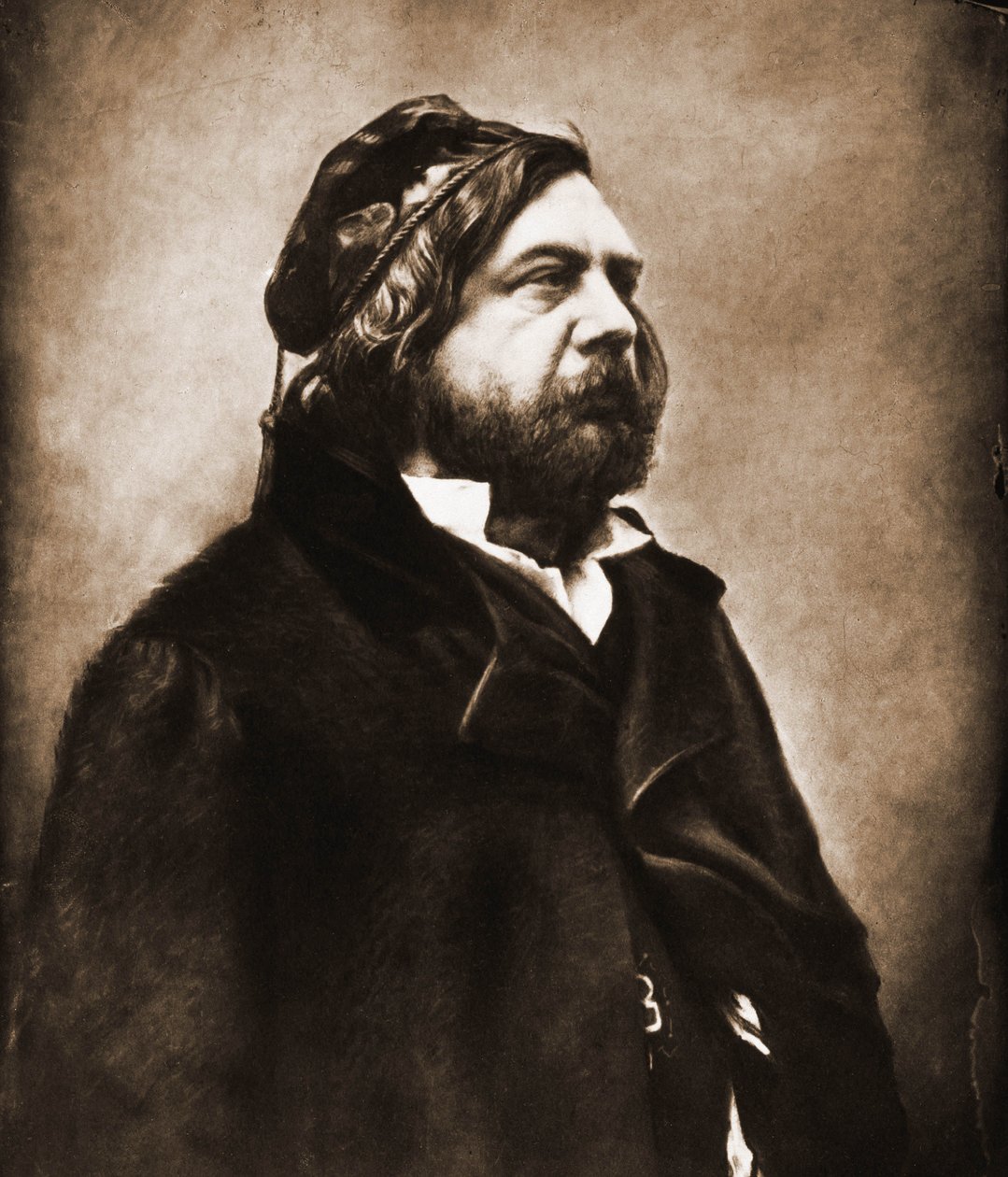 صورة للشاعر ثيوفيل غوتييه 1811-1872 (صورة) بواسطة نادار