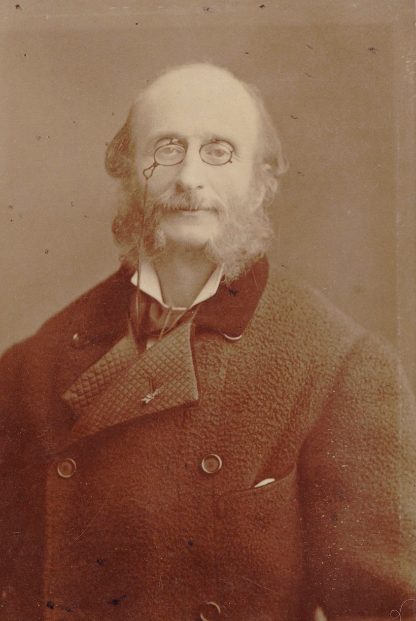صورة لجاك أوفنباخ 1819-1880 ، 1870. بواسطة نادار