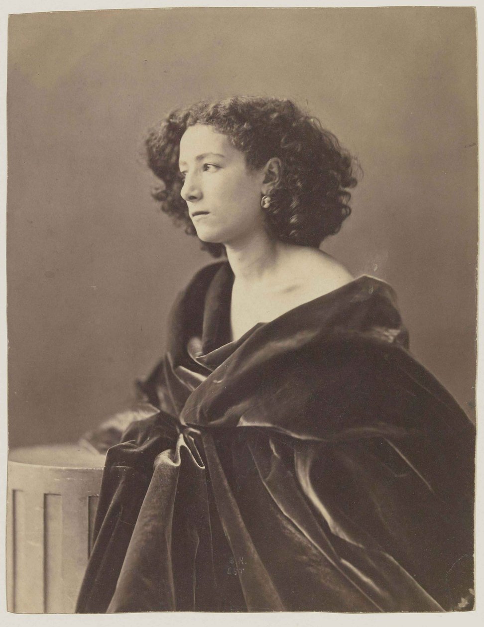 صورة لسارة برنهاردت 1844-1923 ، 1864. بواسطة نادار