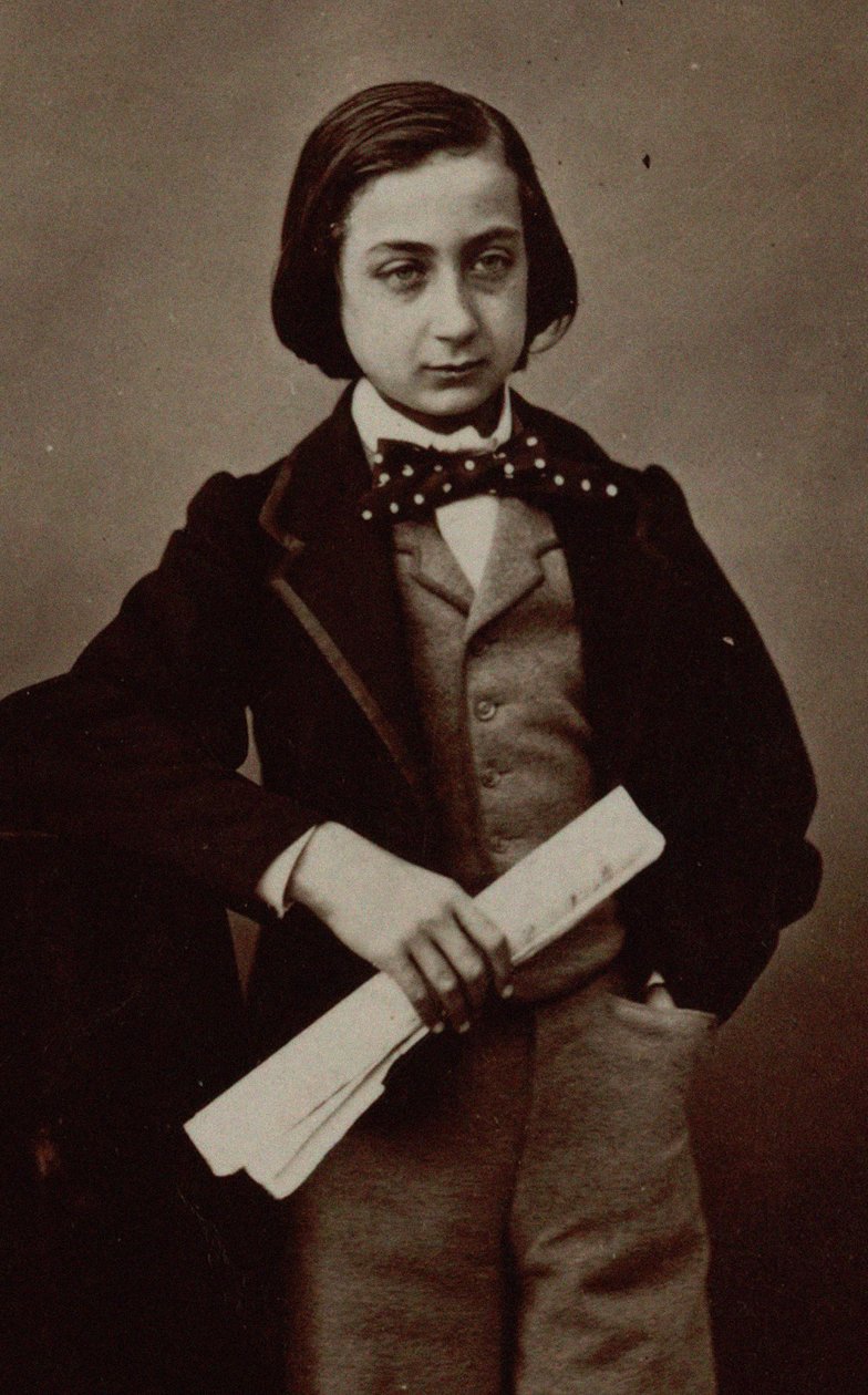 صورة عازف الكمان والملحن هنري كيتن 1848-1883. بواسطة نادار