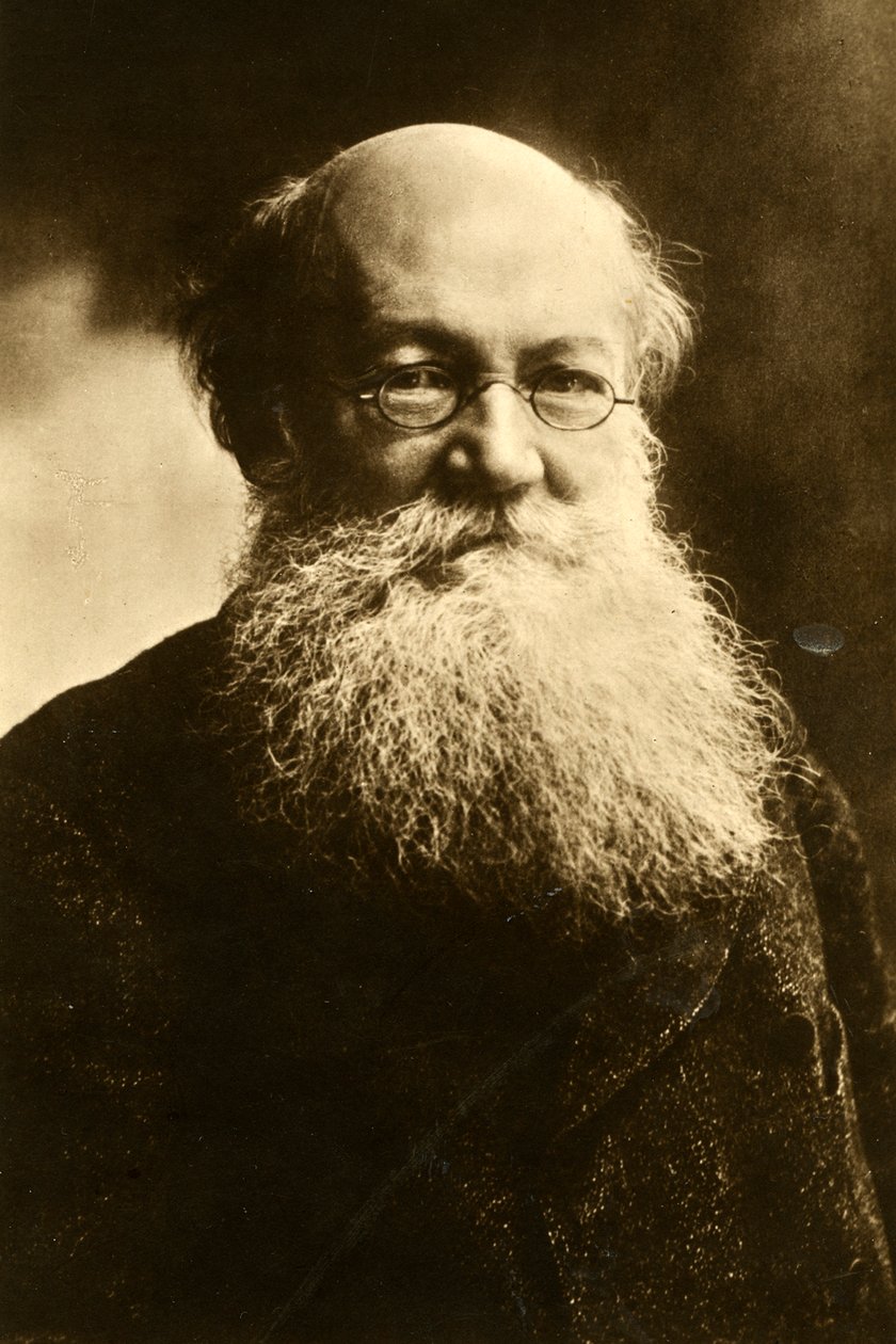 Pyotr Alexeyevich Kropotkin ، الأناركي الروسي ، c1900 بواسطة نادار