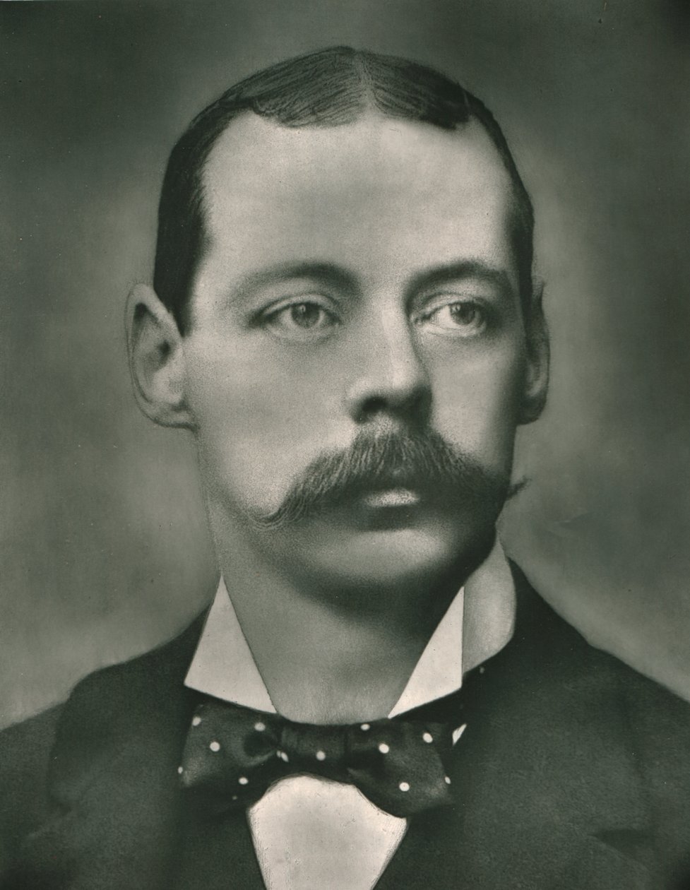 الشرفاء الراحل راندولف سبنسر تشرشل ، 1889 ، c1899. بواسطة نادار