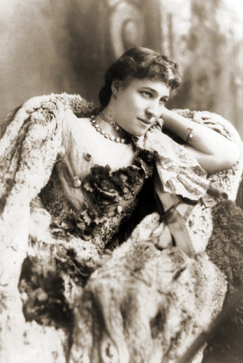 صورة ليلي لانغتري ، c.1887 بواسطة نابليون ساروني