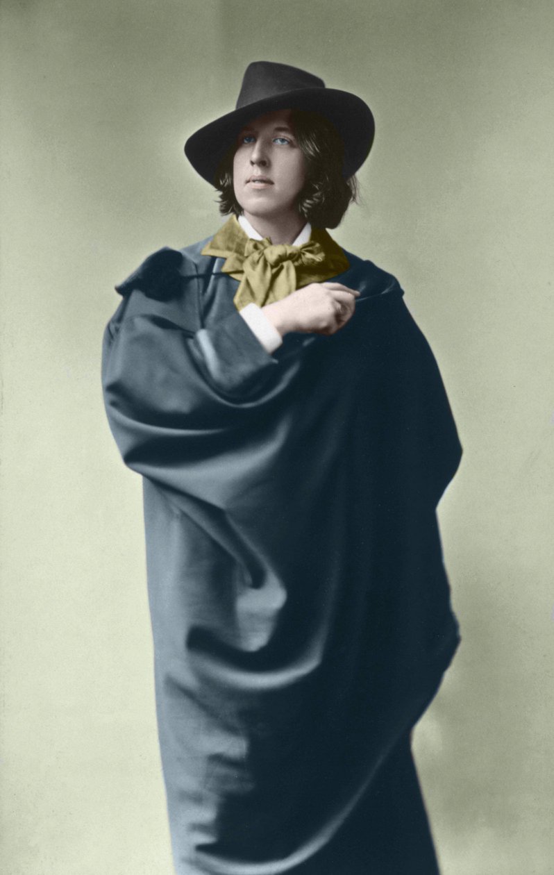 أوسكار وايلد (1854-1900) حوالي عام 1882 (صورة) بواسطة نابليون ساروني