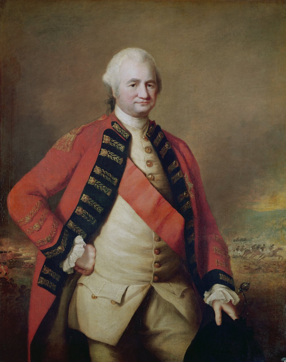 صورة لروبرت كليف (1725-1774) بارون كليف الأول ، 1773 بواسطة ناثانيل رقص هولندا