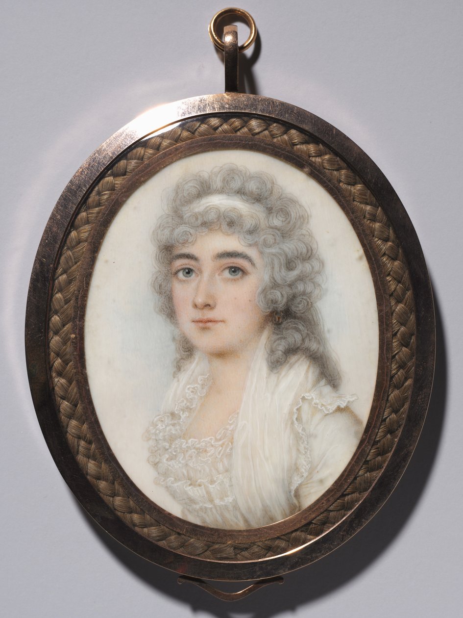 صورة لامرأة ، ج. 1795. بواسطة ناثانيل بليمر