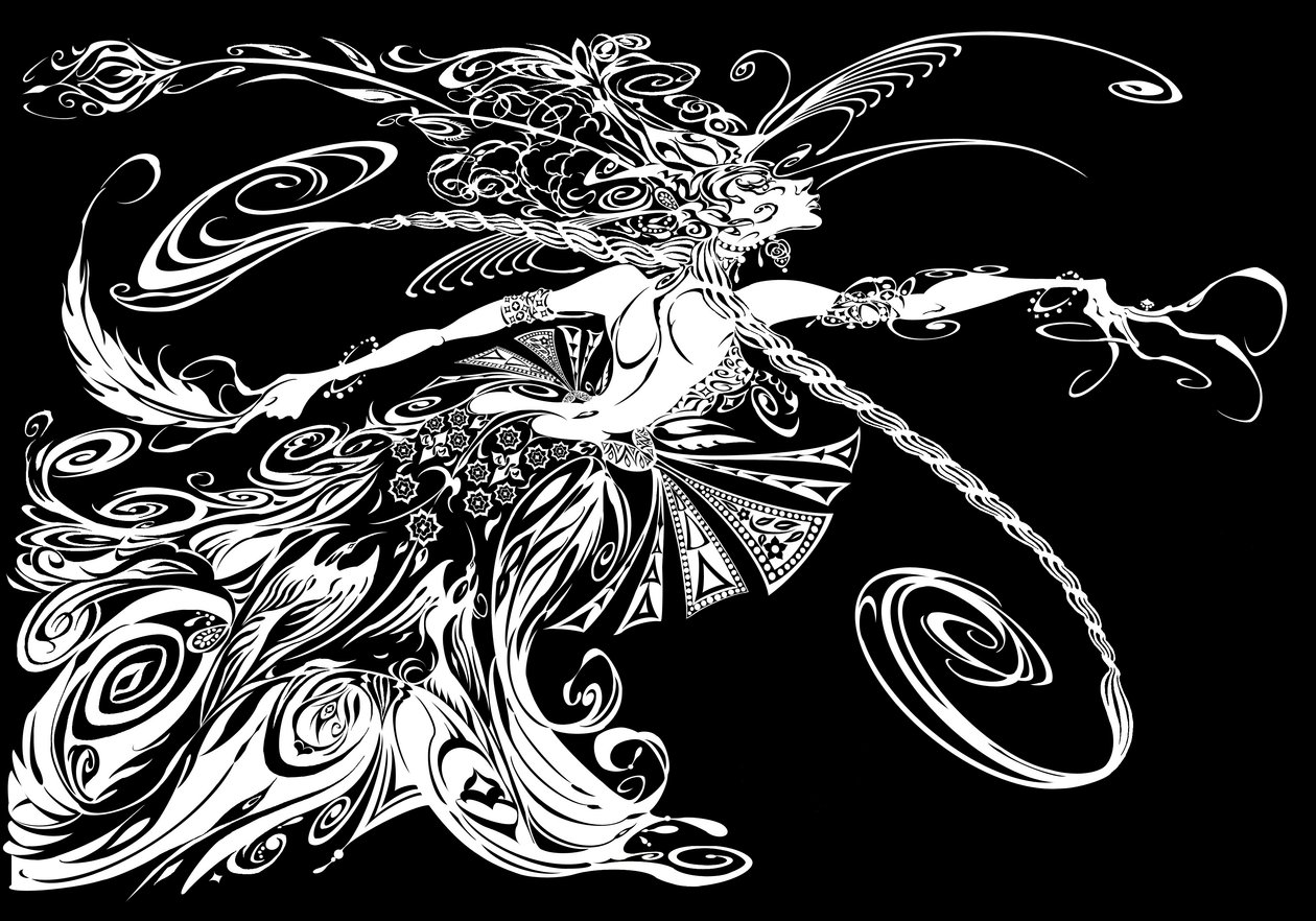 The Firebird - توضيح للشخصية من باليه 1910 الذي يحمل نفس الاسم بواسطة إيغور سترافينسكي بواسطة نيل أوزبورن