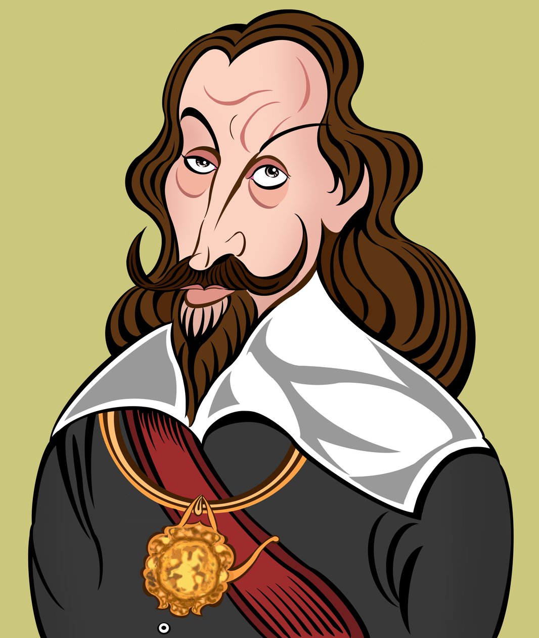 Johann Friedrich Agricola ، 2019 (رقمي) بواسطة نيل أوزبورن