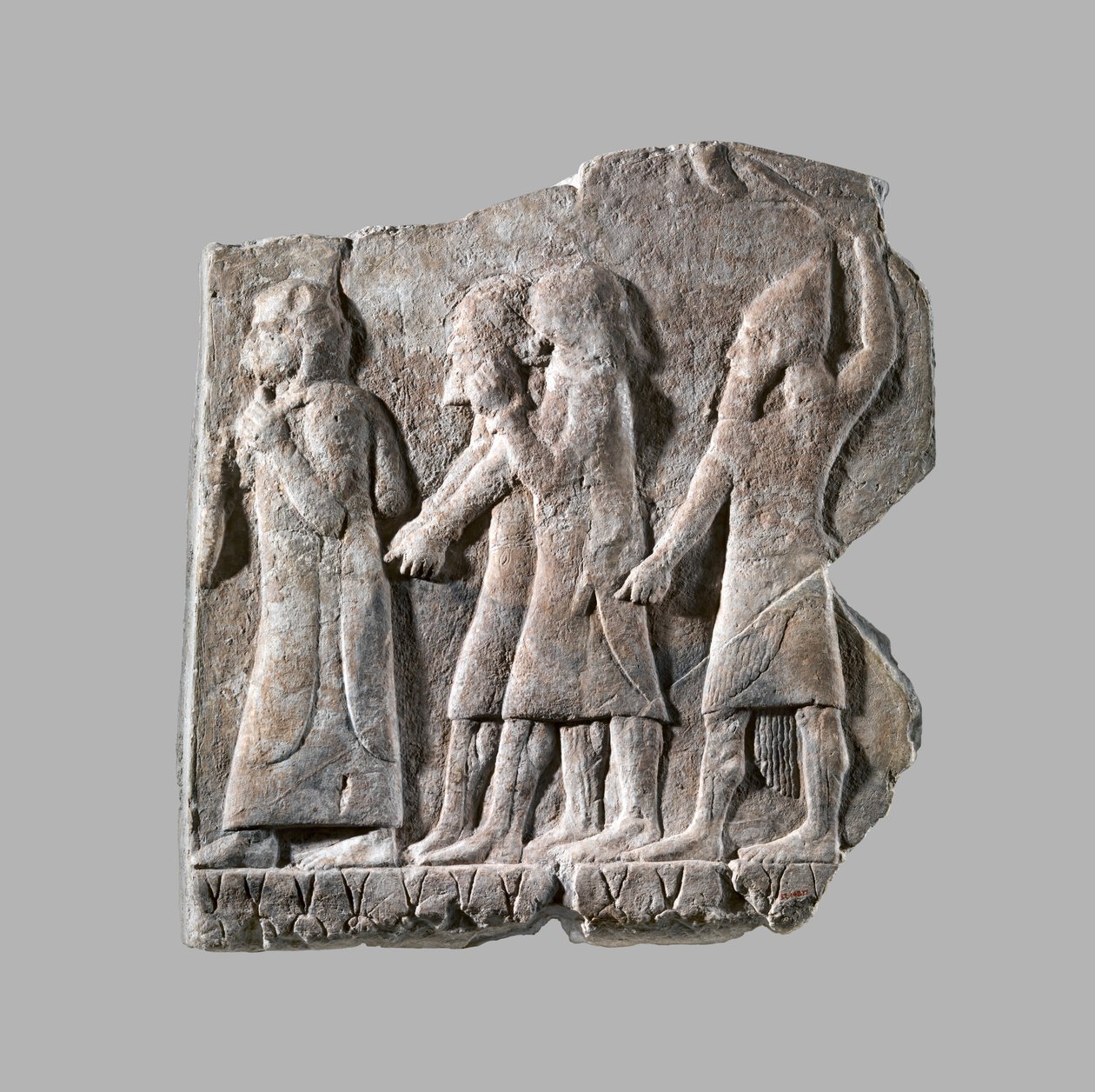 الإغاثة: موكب الأسرى ، c.704–681 قبل الميلاد (الجبس المرمر) بواسطة الجدد الأشوريون